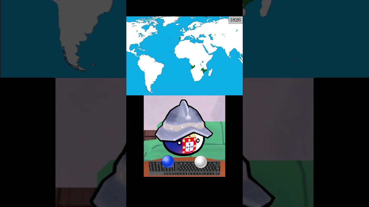Speedrun of the Portuguese Colonial Empire #countryballs #cbw #миркантрибола #history #meme#speedrun