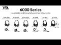 6000 Series Headsets and Headphones for Kids | Cyber Acoustics