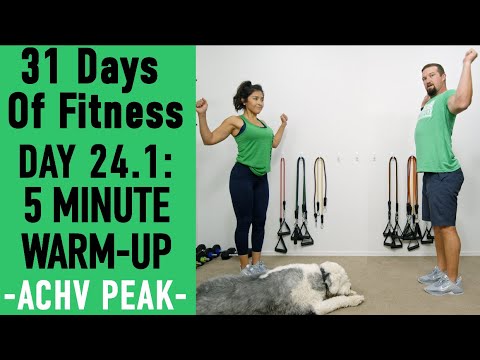 31DoF Day 24.1 - 5 Min Warm Up Routine - No Equipment Required