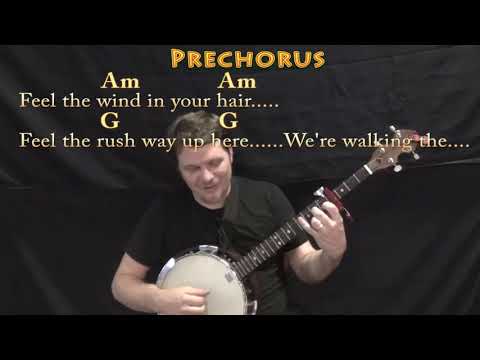 Walking the Wire (Imagine Dragons) Banjo Cover Lesson with Chords/Lyrics - Capo 4th