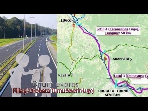Drum expres Filiași - Lugoj  Lot 3 Domașnea - Caransebeș