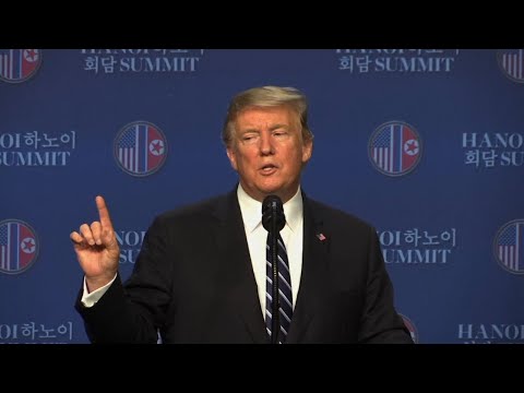 President Donald Trump described his former personal attorney Michael Cohen's congressional testimony as a "fake hearing." On Wednesday in Washington, Cohen claimed the president is a "conman" who lied about his business interests with Russia. (Feb. 28)