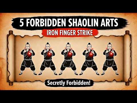 5 BANNED Shaolin Monk Techniques That STOP THE HEART Instantly (Forbidden Death Touch Secrets!)