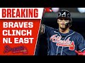 Braves CLINCH NL EAST For Fifth Straight Season After Win Over Marlins | CBS Sports HQ