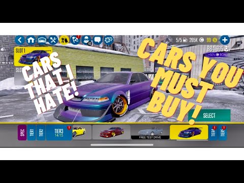 Машины в carx