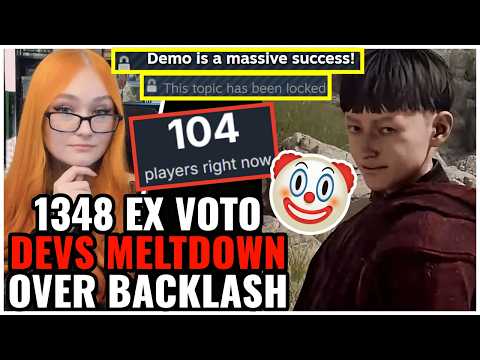 Lesbian Knight Game Devs Bans Gamers & LOCK DOWN 1348 Ex Voto Threads, They Want Critics To Shut Up