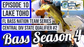 Bass Season 4 Lake Toho FL Bass Nation Team Series Central Division State Qualifier #2 Episode 10