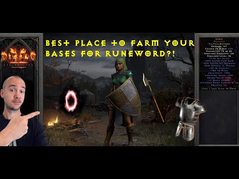 Diablo 2 Resurrected - Where to farm bases for your runewords?