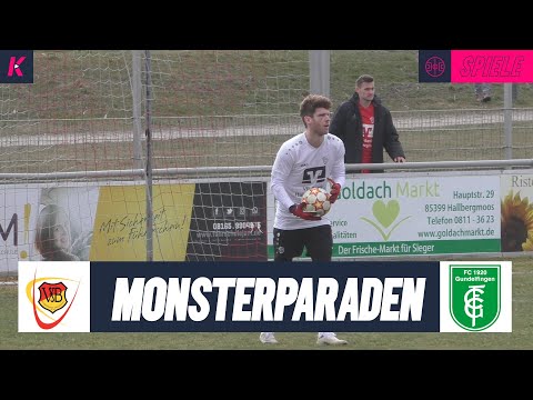 Spannende Schlussphase im Kellerduell! | VfB Hallbergmoos - FC 1920 Gundelfingen (Bayernliga Süd)