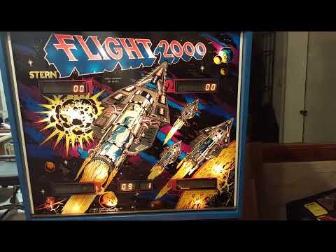 STERN Flight 2000 pinball hard to beat Flipper in Gameplay with explanation