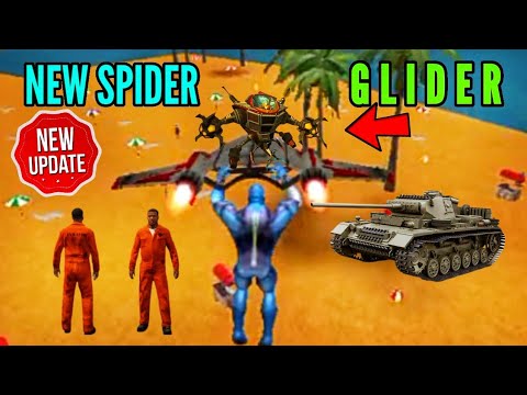 new spider glider || new update || rope hero vice town || pagal gamerz