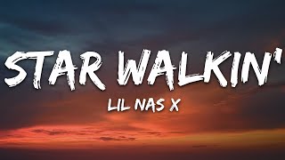 Lil Nas X - STAR WALKIN&#39; (Lyrics)