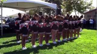 preview picture of video 'Foothill High School Cheer at North Highlands Jubilee 2012'