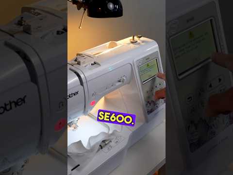 Beginner Embroidery Machine! Brother se600 #machineembroidery