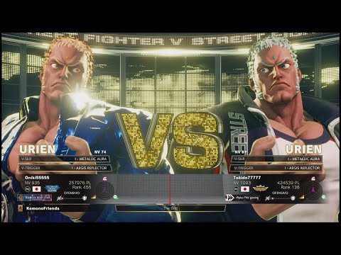 SFV Champion Edition 🔥 Oniki (URIEN) Vs Tokido (URIEN) 🔥 Online Match's 01-23-2023