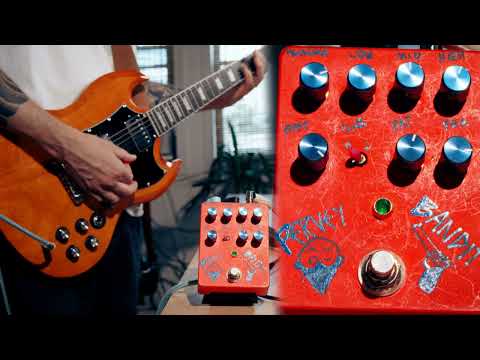 LXV Peavey bandit preamp - brvtal orange image 4