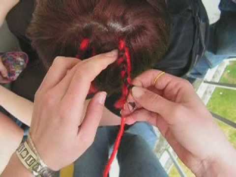 comment poser dreads synthétiques doubles