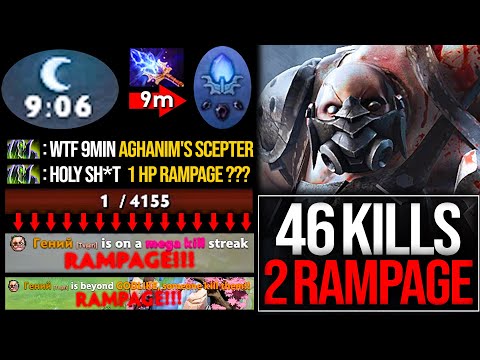 They Didn't Expect That Pudge Got 9Min Aghanim... | Holy Sh*t 46Kills + 2 Rampage | Pudge Official