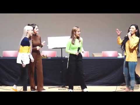 190317 #MAMAMOO 'White Wind '1st week of Promotion has ended with the Second Fansign