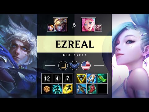 Ezreal ADC vs Seraphine: Triple Kill, Rampage - NA Diamond Patch 14.23