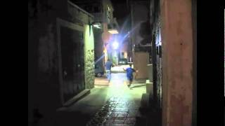 Nazareth - old city street during the day