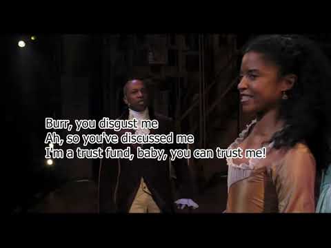 Hamilton - The schuyler sisters lyrics