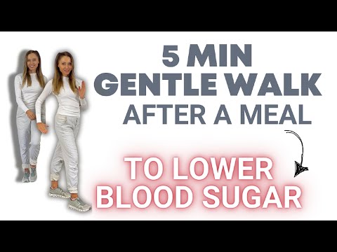 Walk to Lower Blood sugar levels