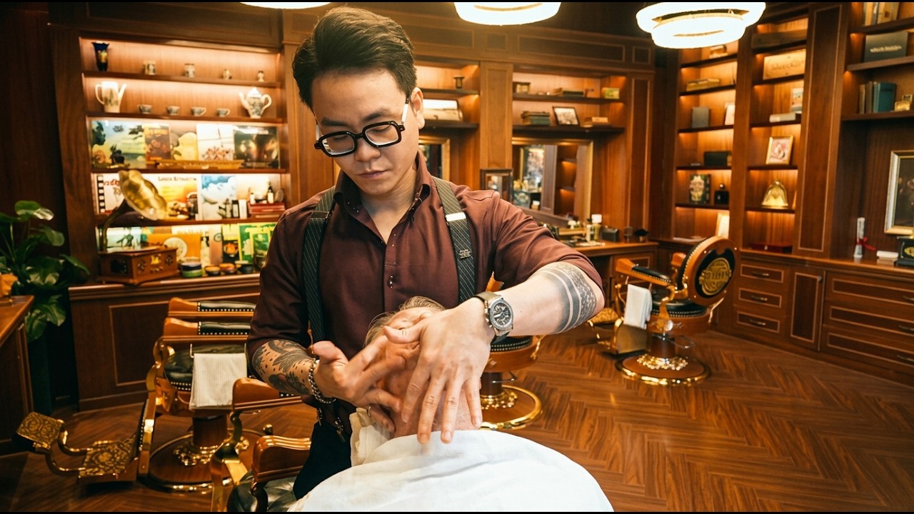 💈 Your Relaxing Luxury Shave Is Waiting for You 🇻🇳 | House of Barbaard, Vietnam