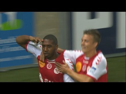 Magnifique but de Christopher GLOMBARD (67') - Stade de Reims - LOSC Lille (2-1 - 2013/2014