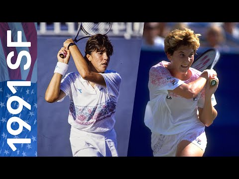 Monica Seles vs Jennifer Capriati in the match that changed women's tennis! | US Open 1991 Semifinal