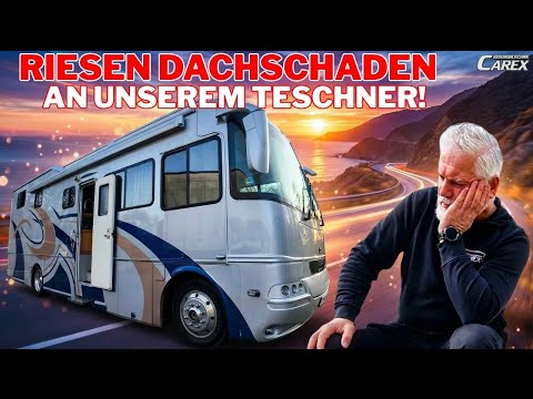 Huge roof damage to our TESCHNER!