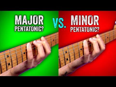Major vs Minor Pentatonic Scales (The Difference Explained...)