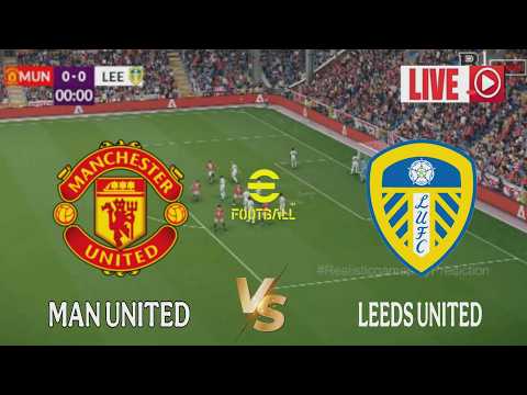 🎮 Manchester United vs Leeds United | Premier League 2026 | Today's match simulation PES2021 