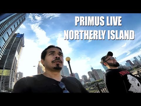 Primus live at Northerly Island Huntington Bank Pavilion