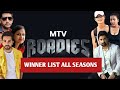 MTV ROADIES ALL SEASONS WINNER LIST MTV ROADIES WINNERS LIST Storywithkkm