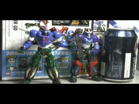 Getter Go Revoltech 089 unboxing