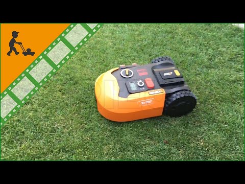 Worx Landroid WR167E Robot Lawn Mower - 20V 4Ah Battery - M700 2.0 - Customer's operating video