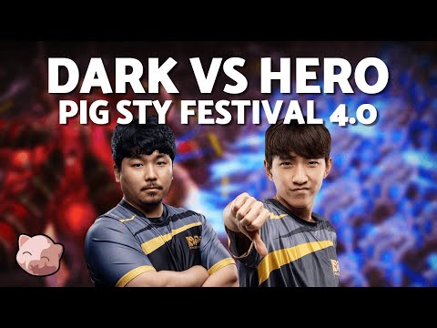 DARK vs HERO: Clash of the Most Chaotic Players! | $10,000 PiGFest 4.0 Semi Finals (Bo7 PvZ) - SC2