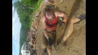 Spartan Race 2012 - Tuxedo NY - part 3 - GoPole cam - Sat 3:30 heat