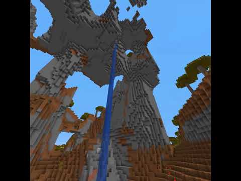 Cool Mountain Terrain! Shattered Savanna Seed For Minecraft Java Edition
