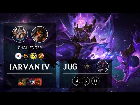 Jarvan IV Jungle vs Elise - KR Challenger Patch 10.14
