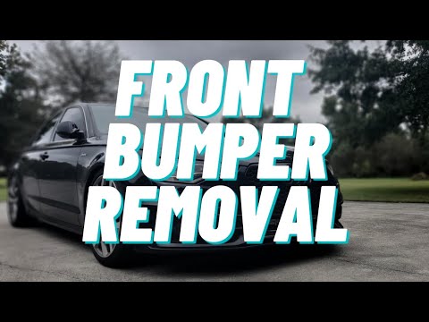C7 Audi Front Bumper Removal | C7 A6/A7/S6/S7/RS6/RS7