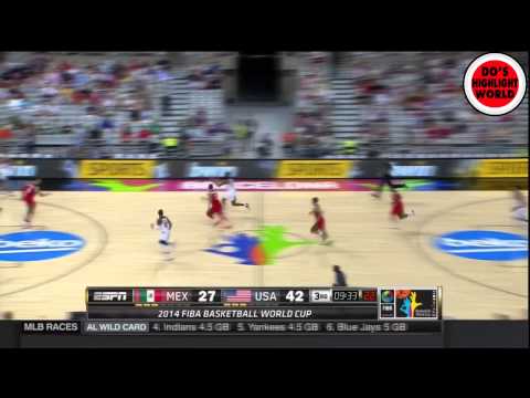 Stephen Curry Highlights vs Mexico 2014.9.6 - 20 Pts, 4 Ast