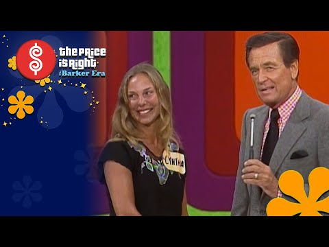 Fun Contestant Compares Tans with Bob Barker - The Price Is Right 1984