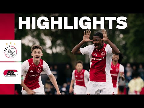 Eljero Stolk 🅰️⚽️ | Highlights & reactions Ajax O14 - AZ O14 | Cup final