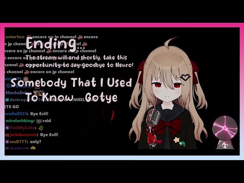 Evil Neuro-Sama sings "Somebody That I Used To Know"【2024/08/21】【evil... you will be NICE TO HER】