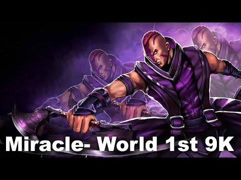Miracle- World First 9000 MMR Dota 2