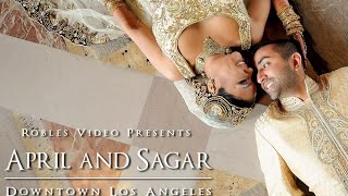April Robles and Sagar Patel - Cinematic Weding Highlights (Hindu)