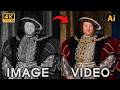20 Royal Figures of the Tudor Dynasty Brought Back to Life Using AI | Henry VIII and his six wives
