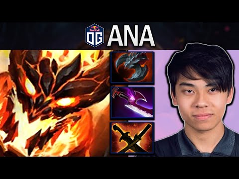 OG.ANA SMURF SHADOW FIEND WITH 21 KILLS & SNY - DOTA 2 PRO GAMEPLAY